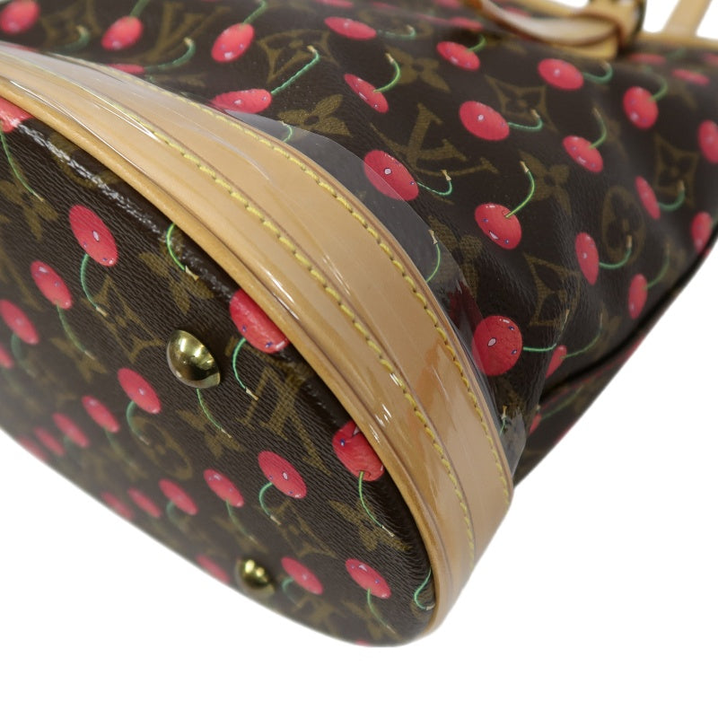 Louis Vuitton (LV) Monogram Cherry Bucket PM Bag (Pouch Included), Collector's Grade, Includes Dust Bag