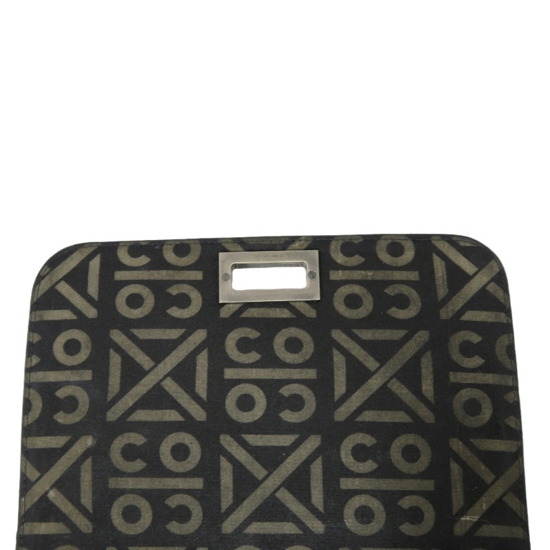 CHANEL 2.55 Shoulder Bag, Lambskin, Black, Silver-tone Hardware