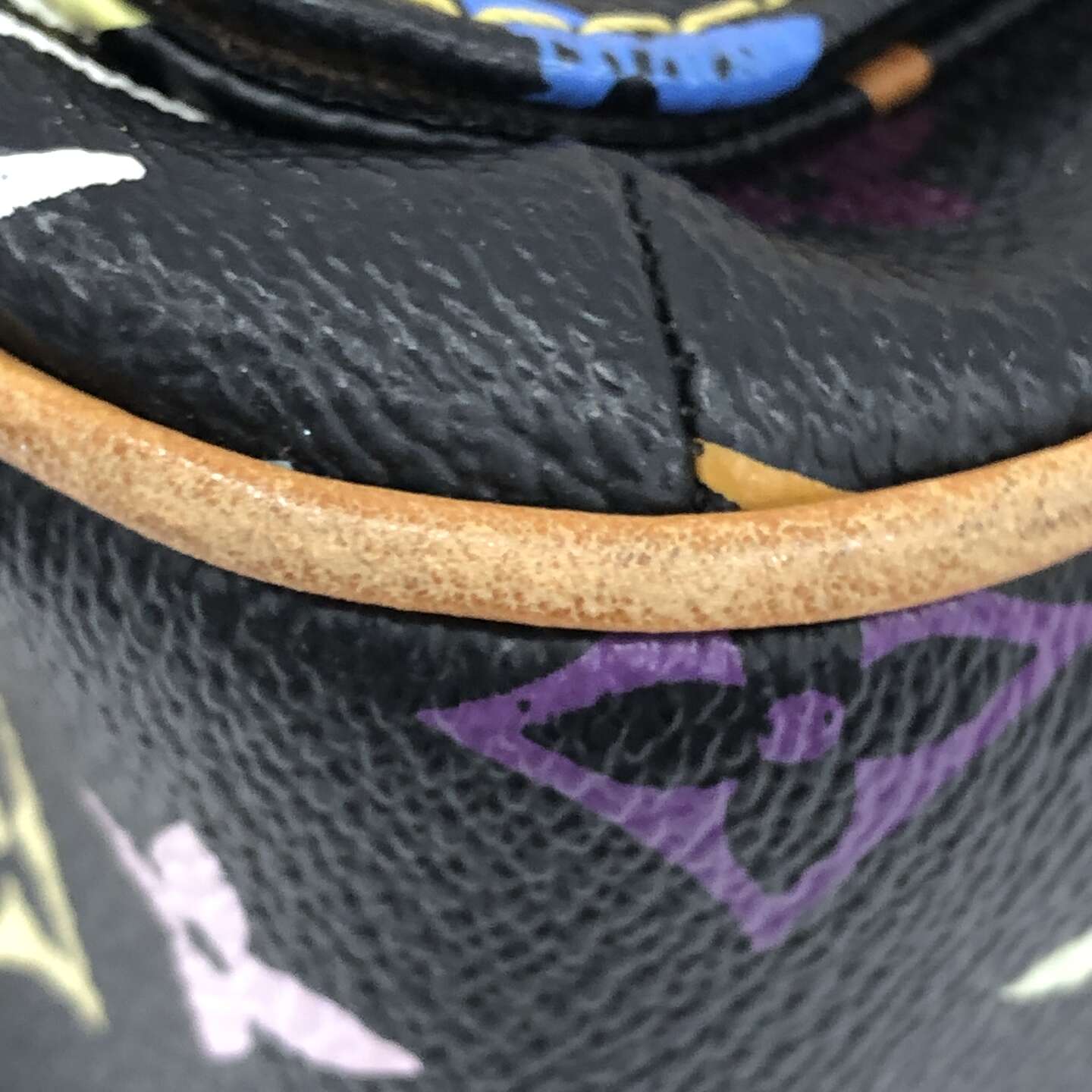 LOUIS VUITTON (LV) Monogram Multicolore Lodge GM Black Shoulder Bag