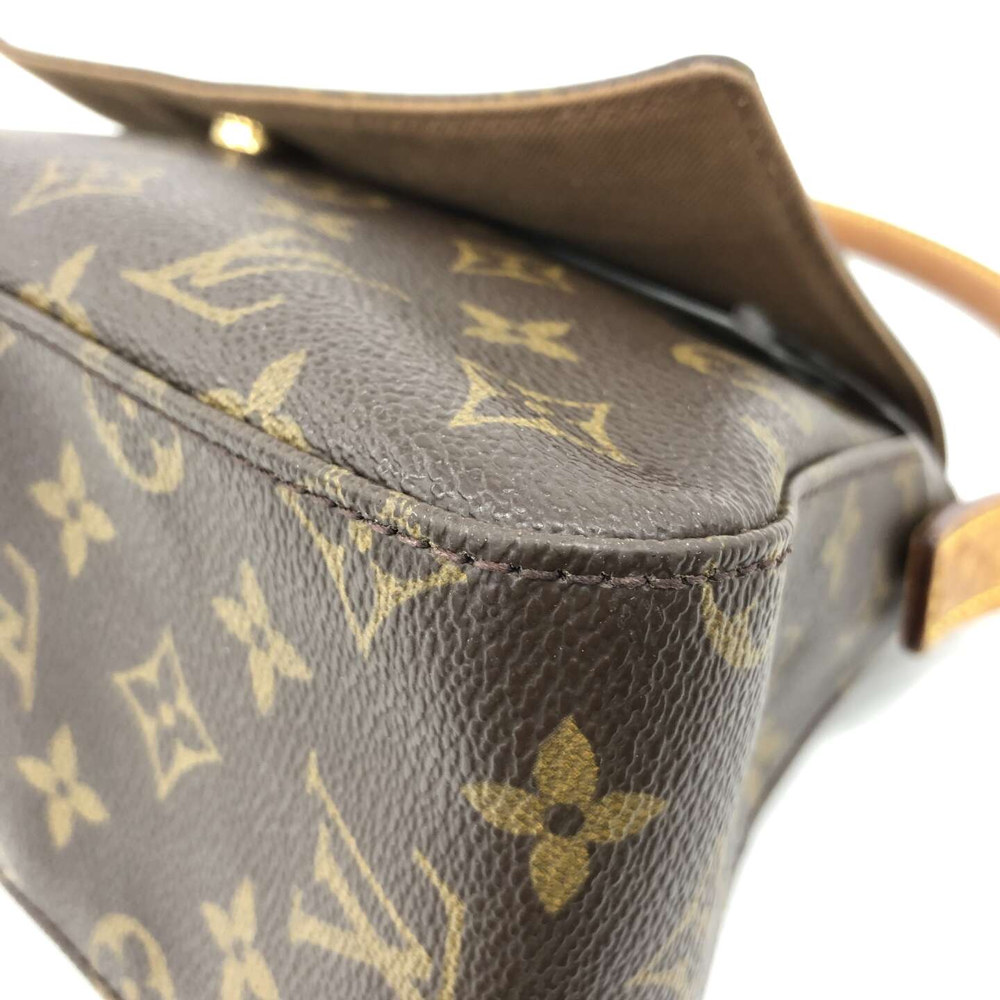 LOUIS VUITTON (LV) Monogram Mini Looping Brown Shoulder Bag