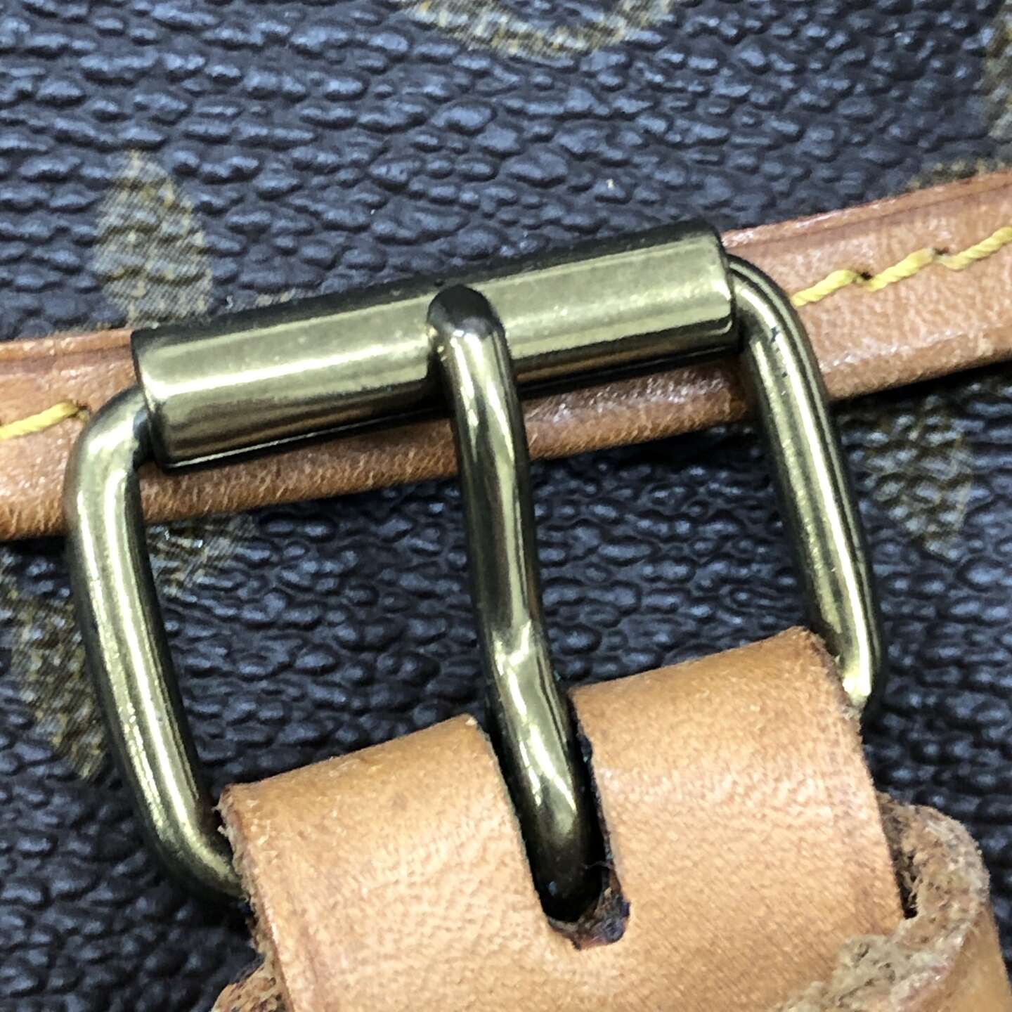 LOUIS VUITTON Soufflot 35 Monogram Brown Shoulder Crossbody Bag - Coated Canvas