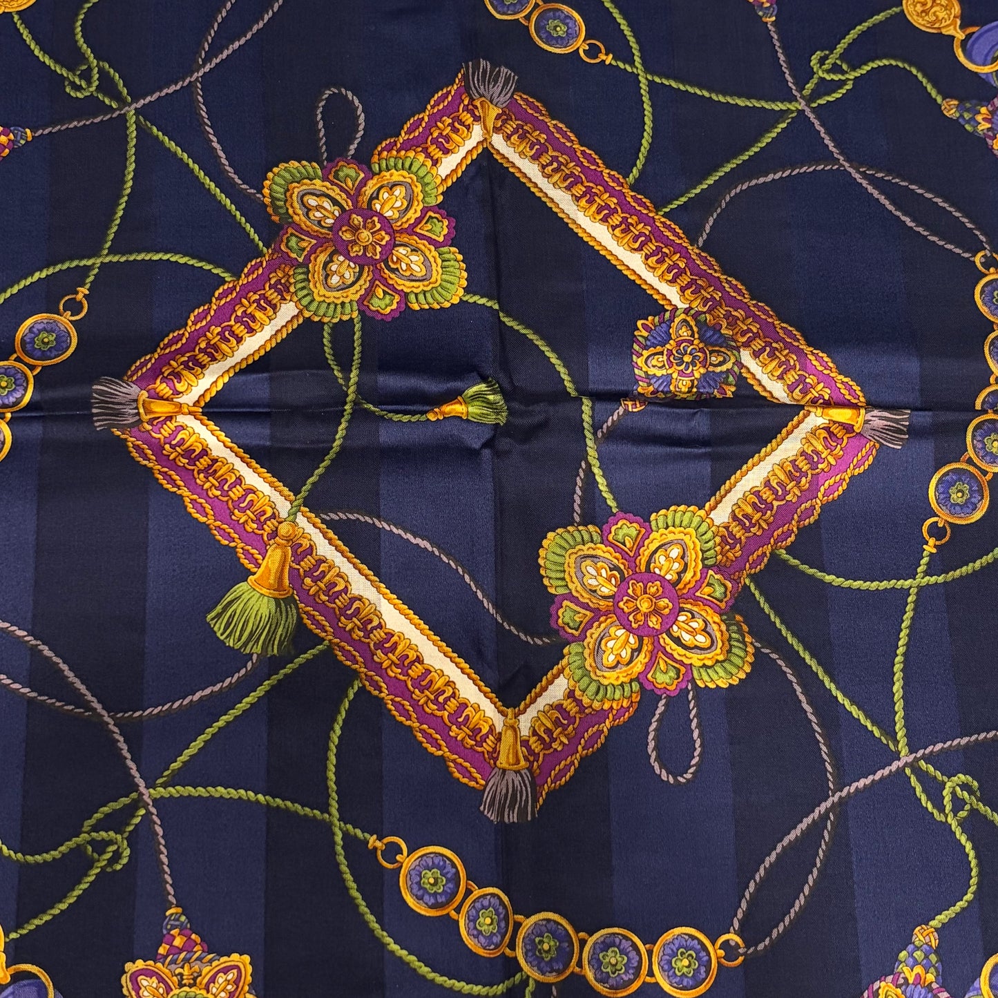 CELINE Silk scarf  Set2 with Box