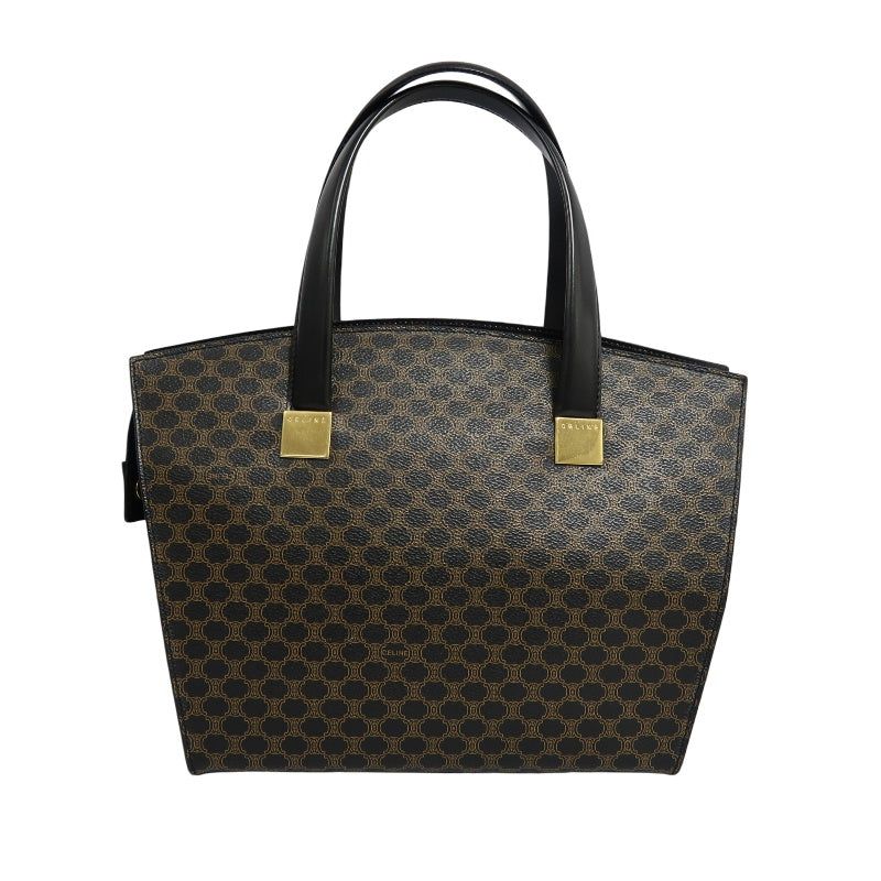 CELINE Handbag, Brown, Gold-Tone Hardware