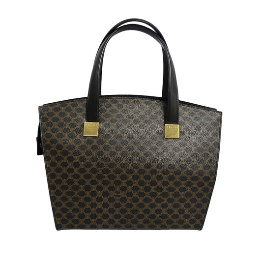 CELINE Handbag, Brown, Gold-Tone Hardware