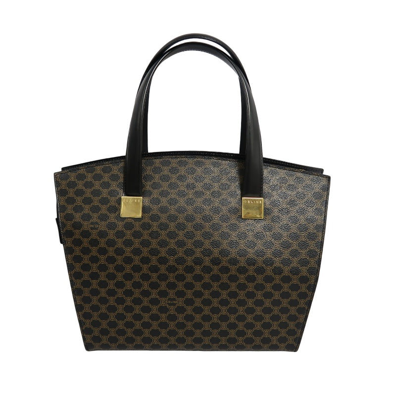 CELINE Handbag, Brown, Gold-Tone Hardware
