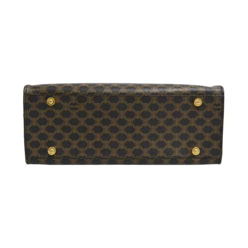 CELINE Handbag, Brown, Gold-Tone Hardware