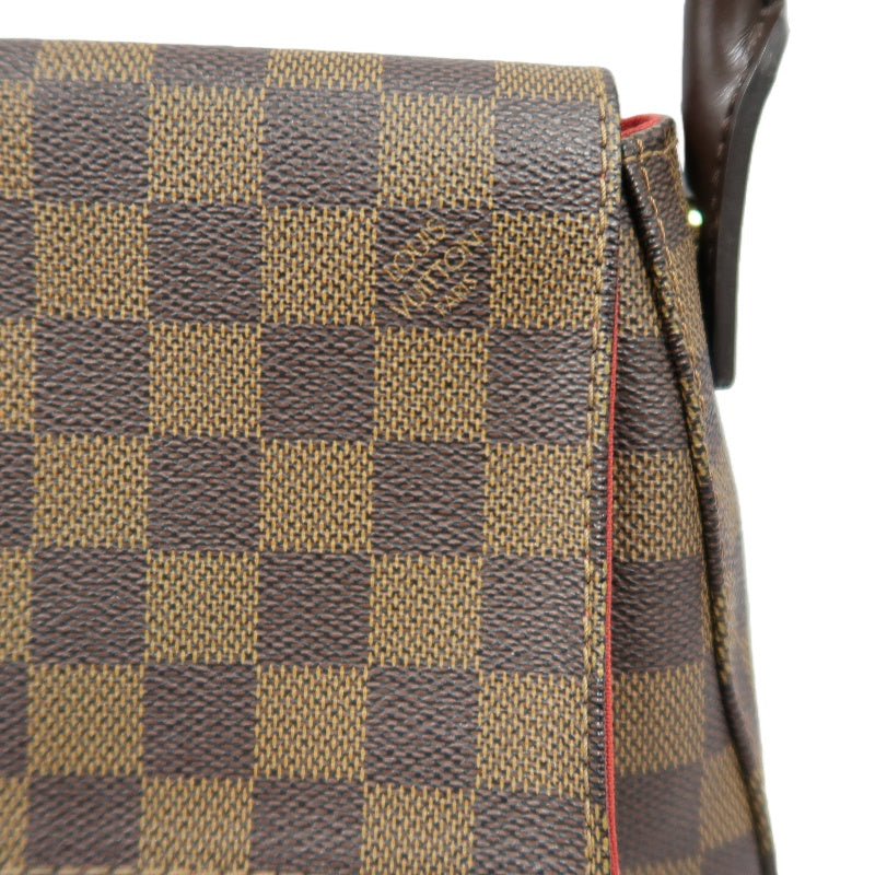 LOUIS VUITTON Looping Damier Handbag Brown
