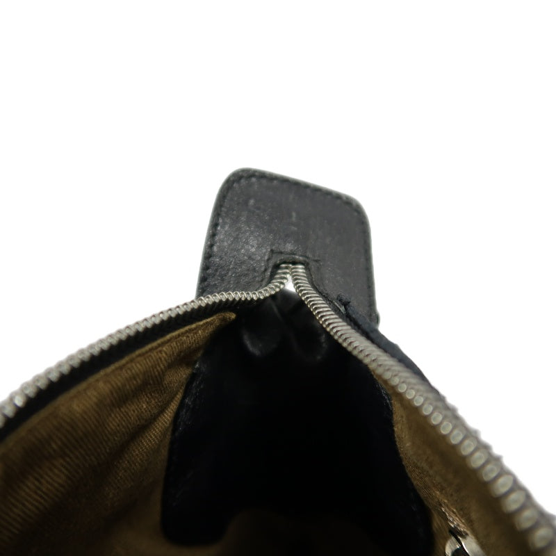 FERRAGAMO tote bag, canvas, black, underarm bag