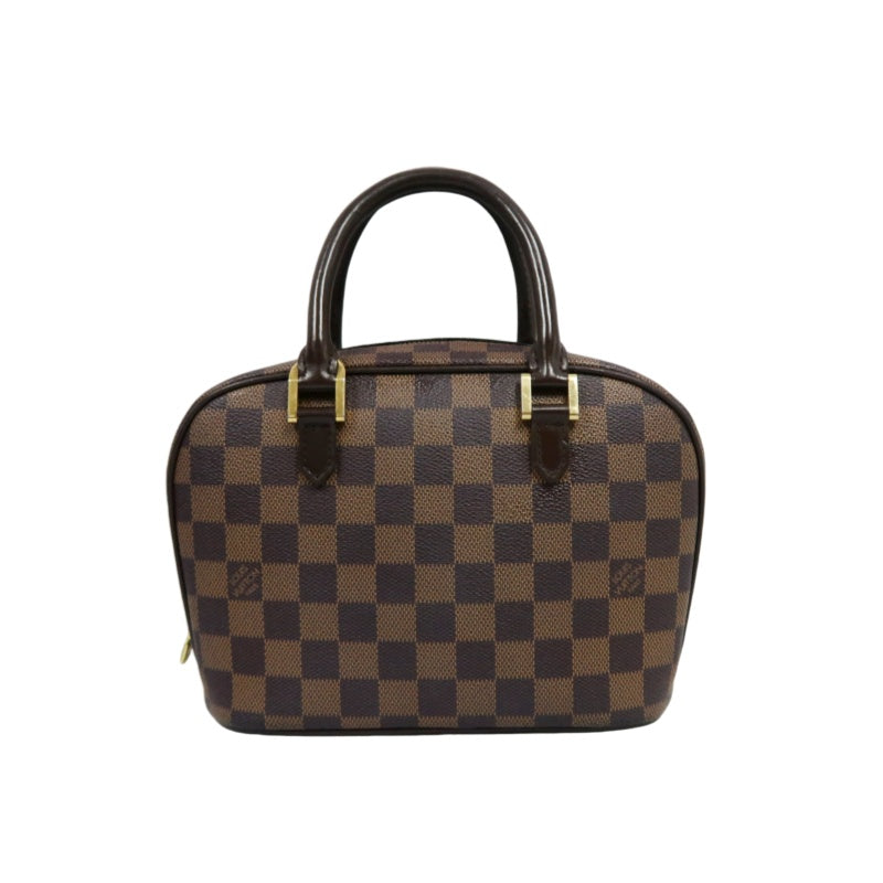 Louis Vuitton Sarria Damier Ebene Crossbody Bag PVC Brown with Shoulder Strap