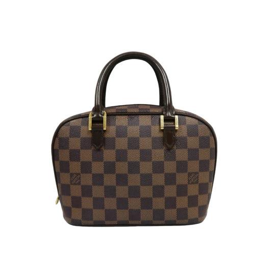 Louis Vuitton Sarria Damier Ebene Crossbody Bag PVC Brown with Shoulder Strap