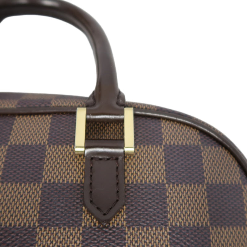 Louis Vuitton Sarria Damier Ebene Crossbody Bag PVC Brown with Shoulder Strap