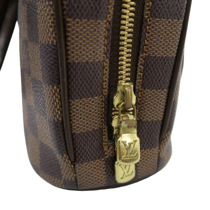 Louis Vuitton Sarria Damier Ebene Crossbody Bag PVC Brown with Shoulder Strap