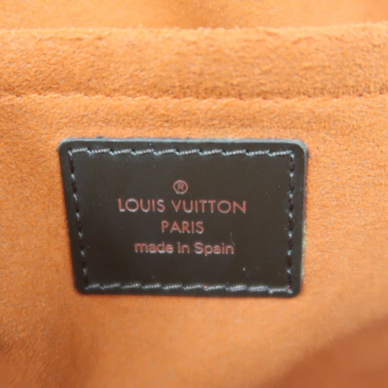 Louis Vuitton Sarria Damier Ebene Crossbody Bag PVC Brown with Shoulder Strap