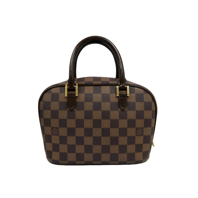 Louis Vuitton Sarria Damier Ebene Crossbody Bag PVC Brown with Shoulder Strap