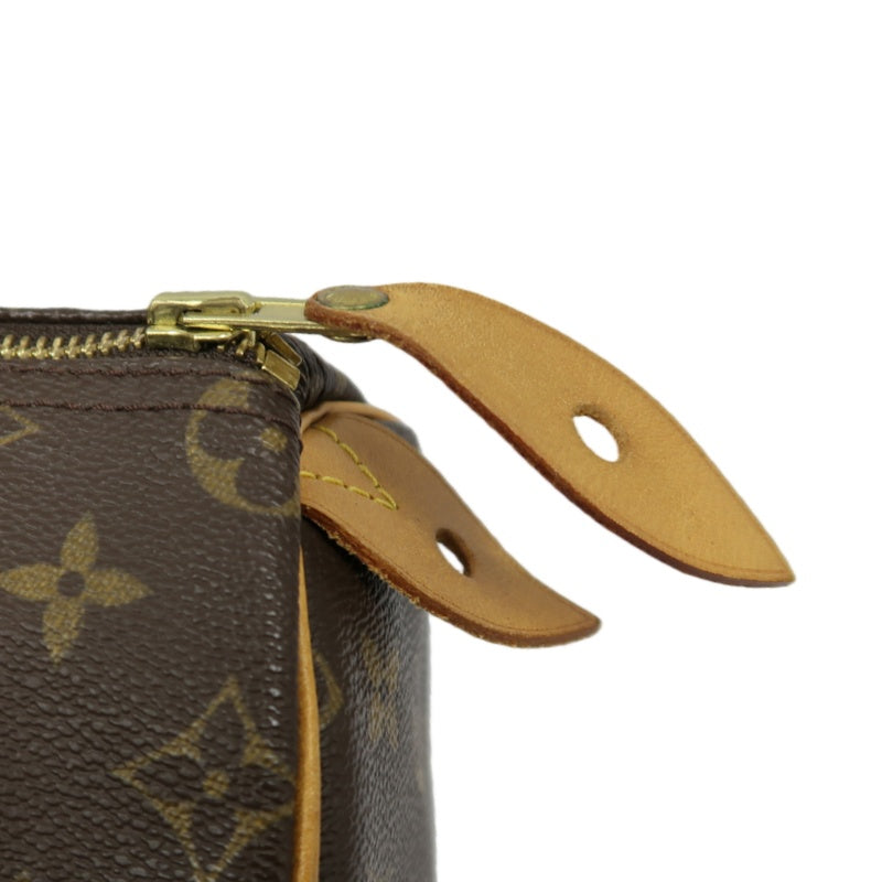 LOUIS VUITTON Speedy 25 Monogram Handbag, Brown, Coated Canvas