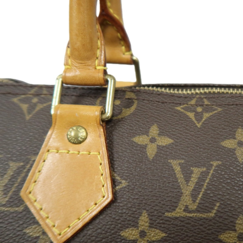 LOUIS VUITTON Speedy 25 Monogram Handbag, Brown, Coated Canvas