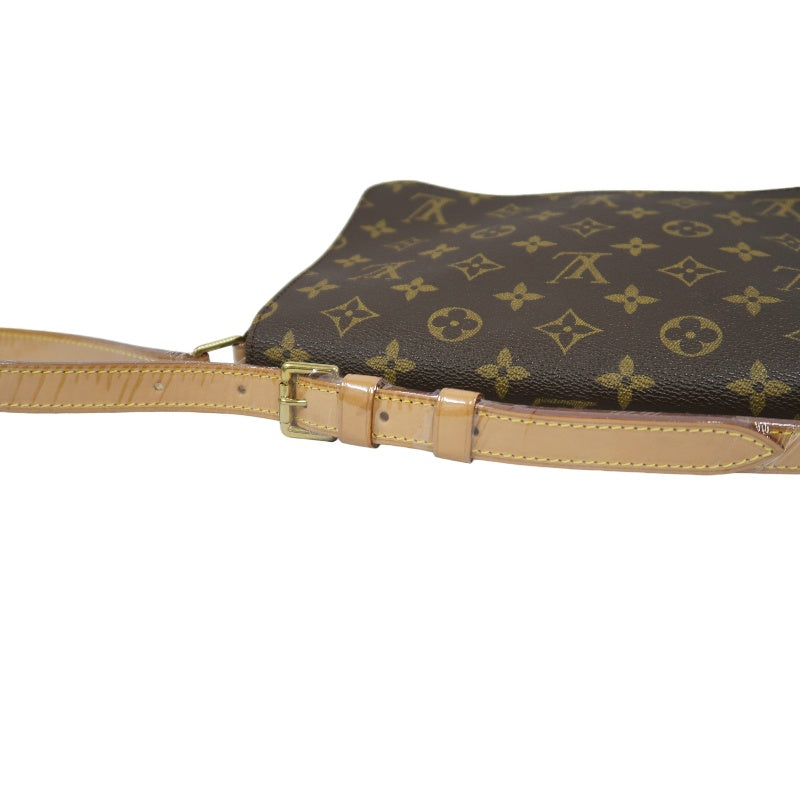 LOUIS VUITTON   Musette Tango Short Shoulder Bag, Brown, LV Monogram PVC, Horizontal Faye Crossbody Bag
