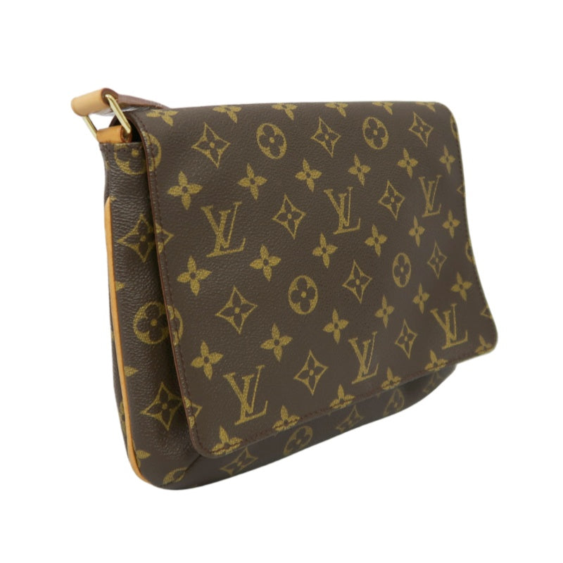 LOUIS VUITTON   Musette Tango Short Shoulder Bag, Brown, LV Monogram PVC, Horizontal Faye Crossbody Bag