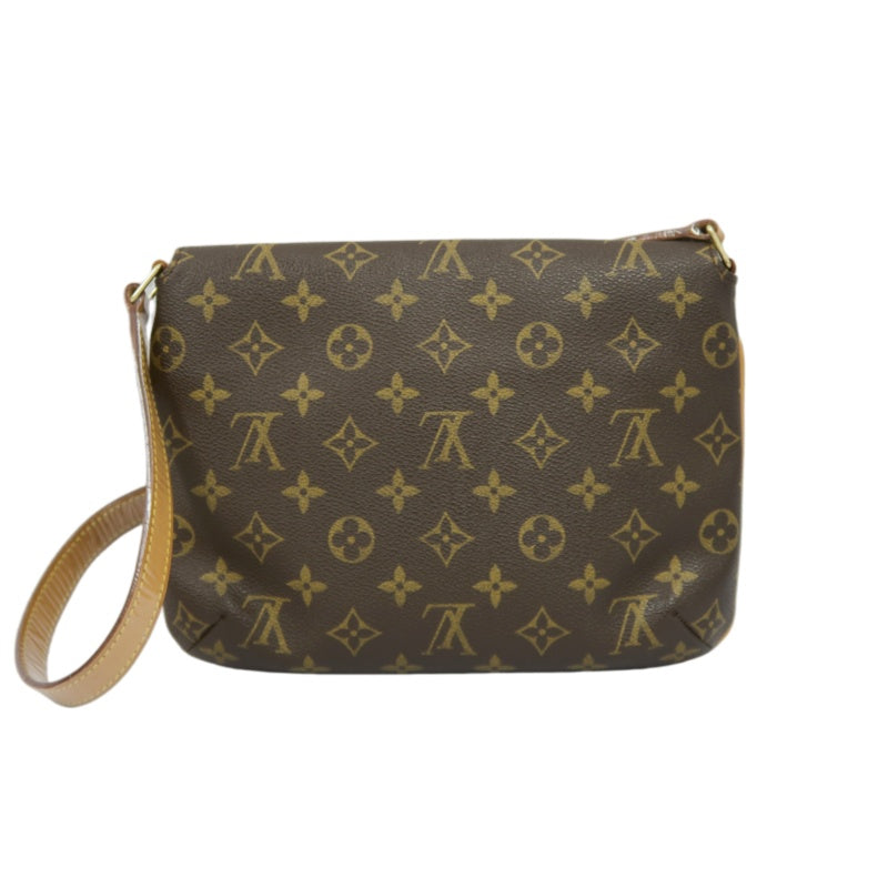 LOUIS VUITTON   Musette Tango Short Shoulder Bag, Brown, LV Monogram PVC, Horizontal Faye Crossbody Bag