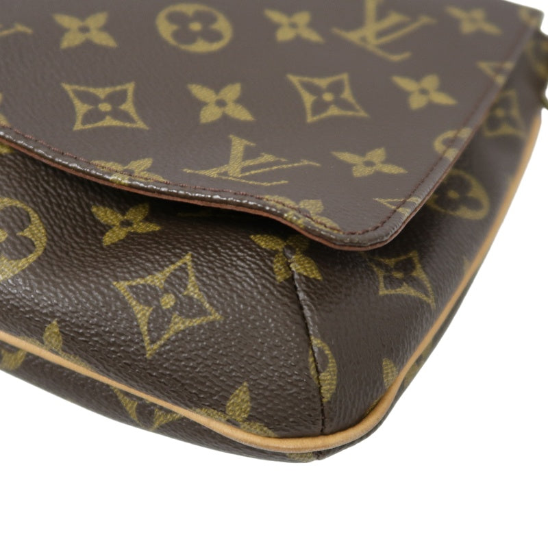 LOUIS VUITTON   Musette Tango Short Shoulder Bag, Brown, LV Monogram PVC, Horizontal Faye Crossbody Bag