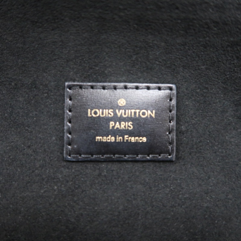 Louis Vuitton Reverse Monogram Handbag & Shoulder Bag, Brown, with Dust Bag and Box, PVC Bucket Crossbody Bag