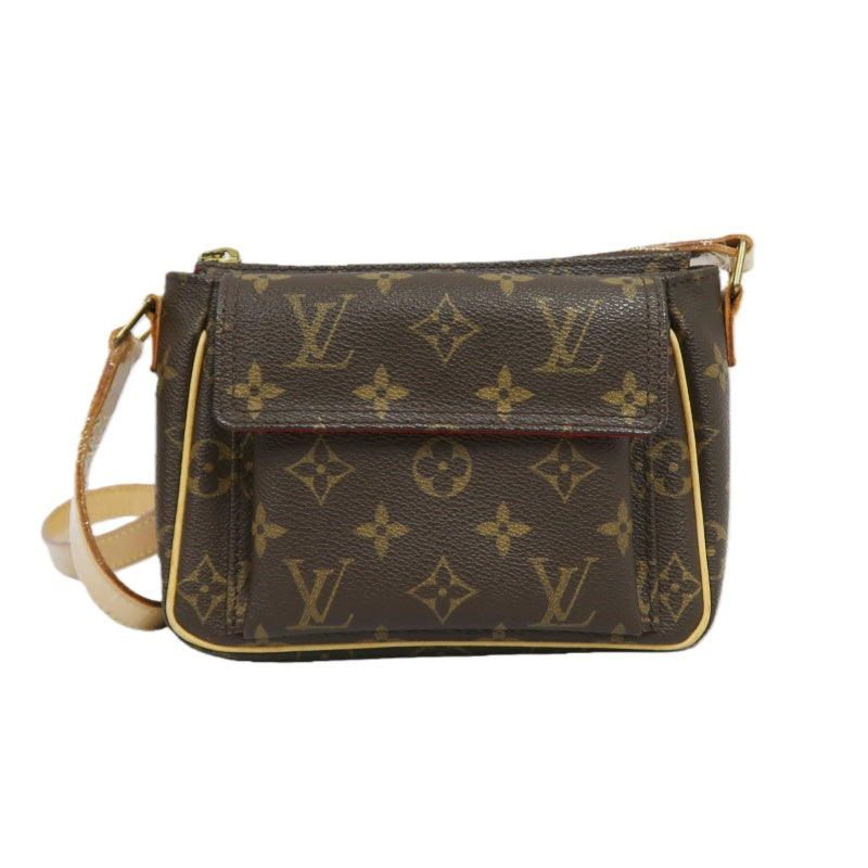 LOUIS VUITTON Vivacite Monogram Shoulder Bag Brown LV Vivacite PM Monogram PVC Tofu Crossbody Bag
