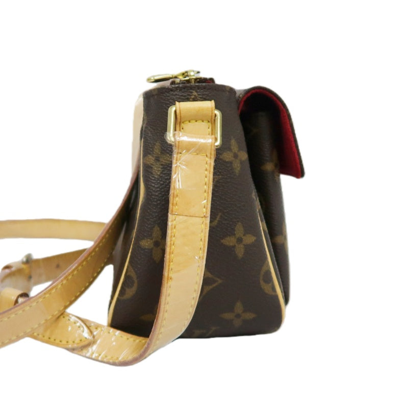 LOUIS VUITTON Vivacite Monogram Shoulder Bag Brown LV Vivacite PM Monogram PVC Tofu Crossbody Bag
