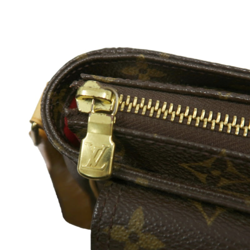 LOUIS VUITTON Vivacite Monogram Shoulder Bag Brown LV Vivacite PM Monogram PVC Tofu Crossbody Bag