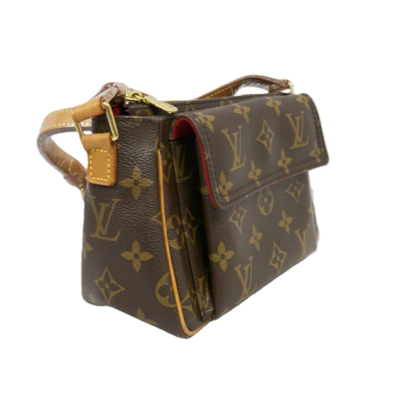 LOUIS VUITTON Vivacite Monogram Shoulder Bag Brown LV Vivacite PM Monogram PVC Tofu Crossbody Bag