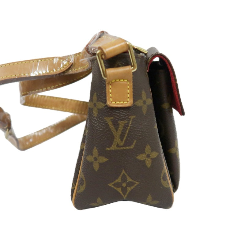 LOUIS VUITTON Vivacite Monogram Shoulder Bag Brown LV Vivacite PM Monogram PVC Tofu Crossbody Bag