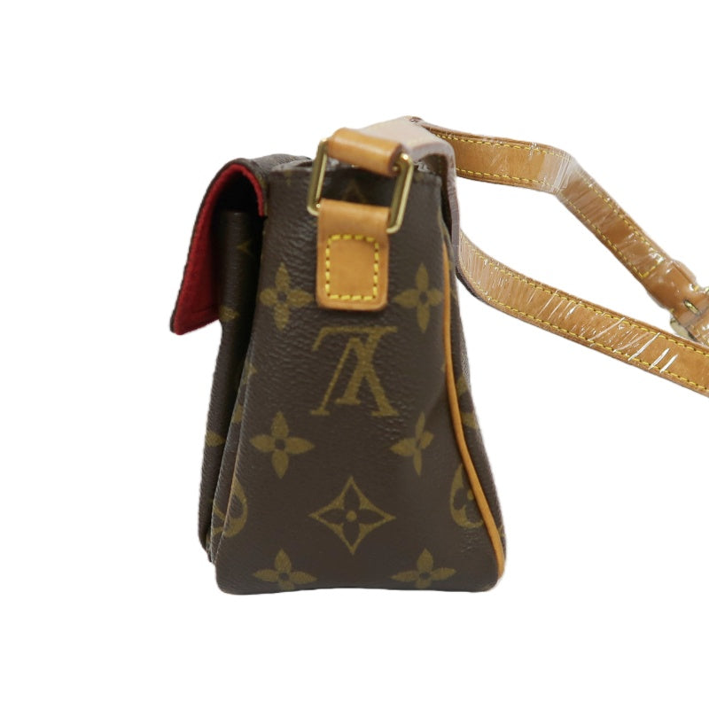 LOUIS VUITTON Vivacite Monogram Shoulder Bag Brown LV Vivacite PM Monogram PVC Tofu Crossbody Bag