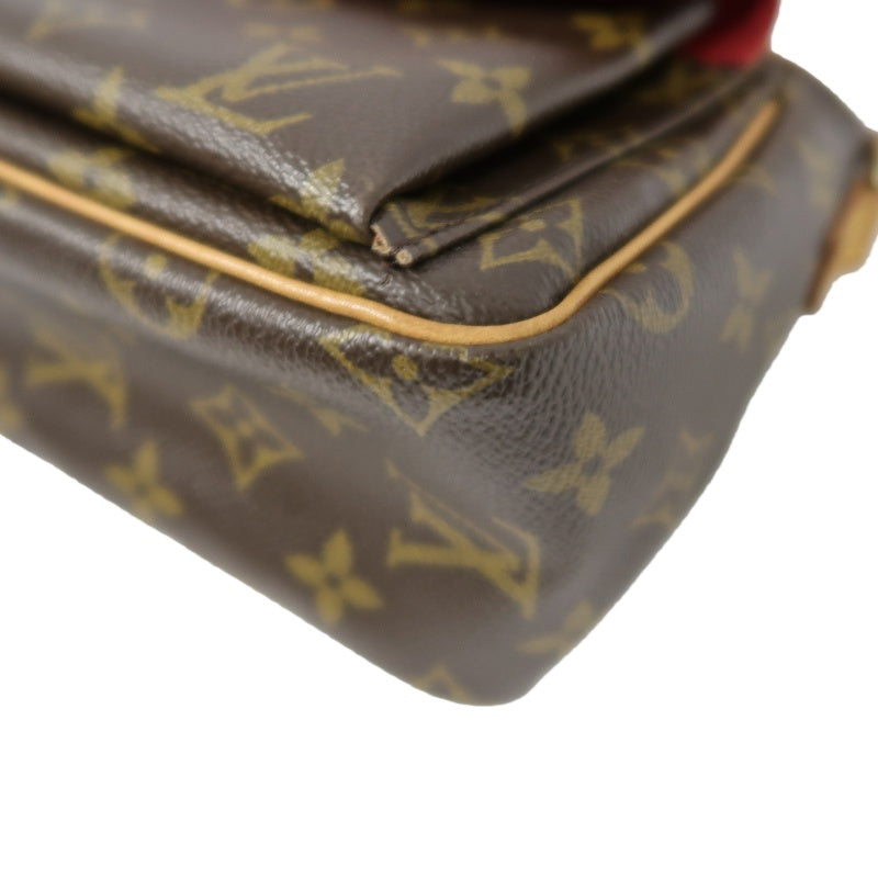 LOUIS VUITTON Vivacite Monogram Shoulder Bag Brown LV Vivacite PM Monogram PVC Tofu Crossbody Bag
