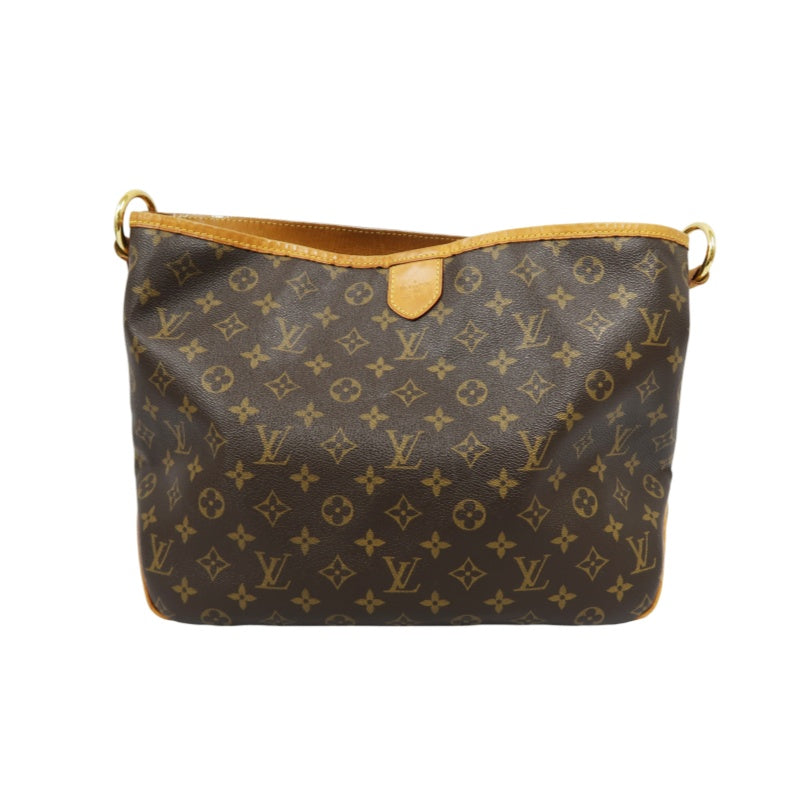 LOUIS VUITTON Delightful PM Monogram Canvas Tote Bag Brown Neverfull