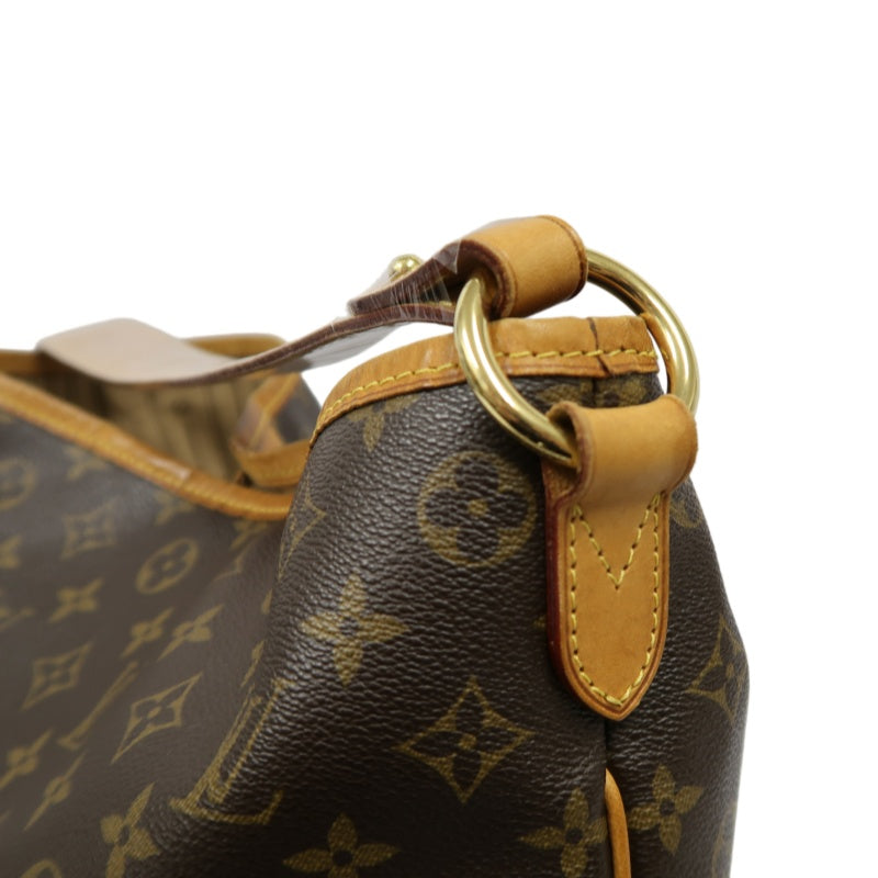 LOUIS VUITTON Delightful PM Monogram Canvas Tote Bag Brown Neverfull