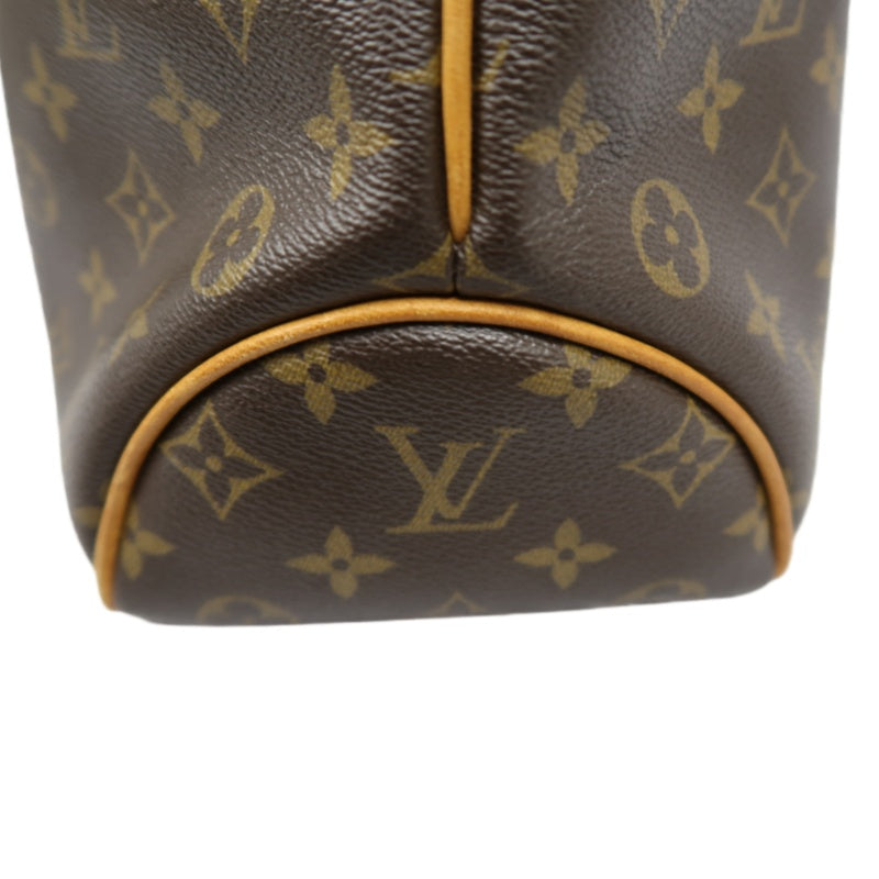 LOUIS VUITTON Delightful PM Monogram Canvas Tote Bag Brown Neverfull