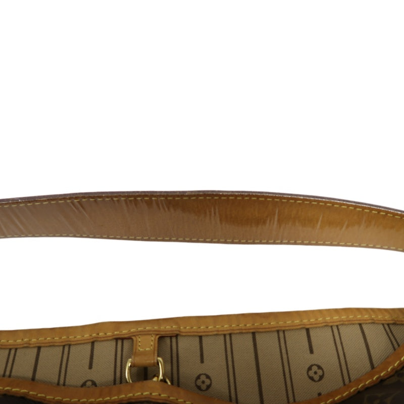 LOUIS VUITTON Delightful PM Monogram Canvas Tote Bag Brown Neverfull