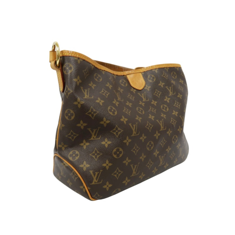 LOUIS VUITTON Delightful PM Monogram Canvas Tote Bag Brown Neverfull