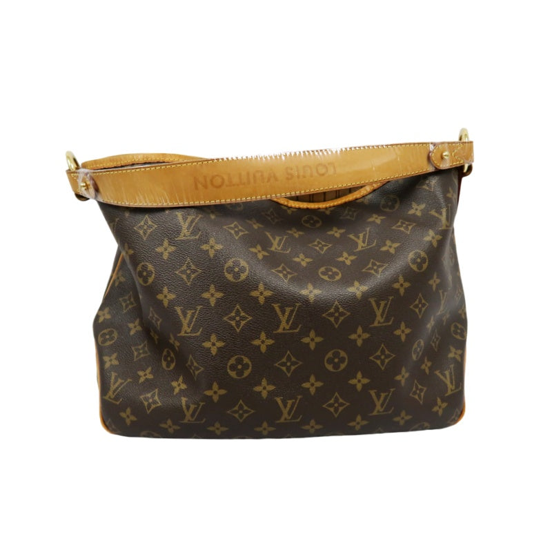 LOUIS VUITTON Delightful PM Monogram Canvas Tote Bag Brown Neverfull