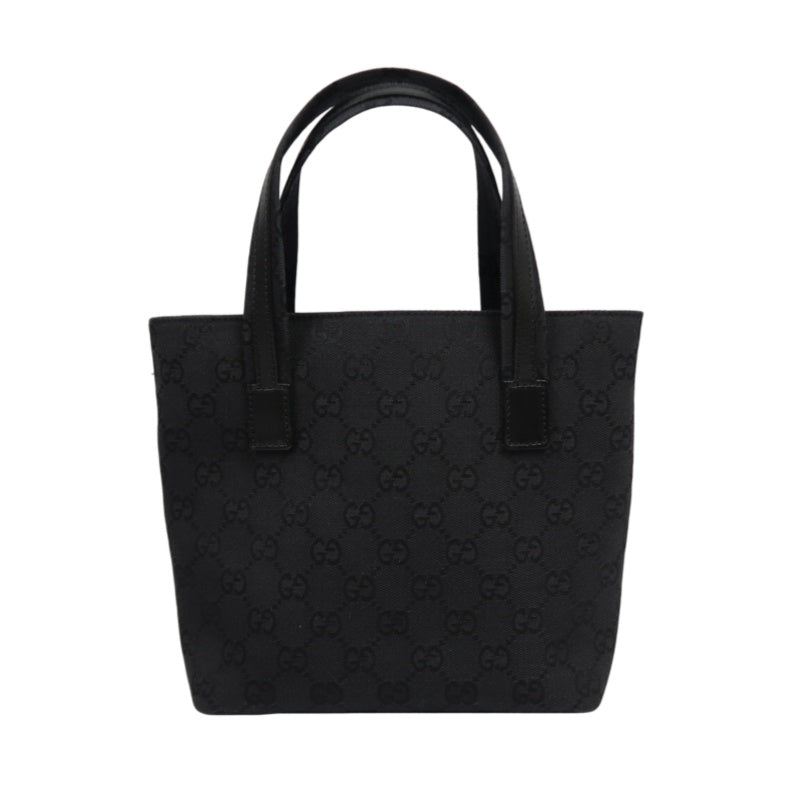 GUCCI GG Canvas Handbag, Black