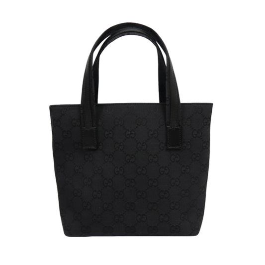 GUCCI GG Canvas Handbag, Black