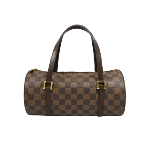 LOUIS VUITTON Papillon 26 Handbag, Brown Damier Canvas with PVC, Shoulder Bag
