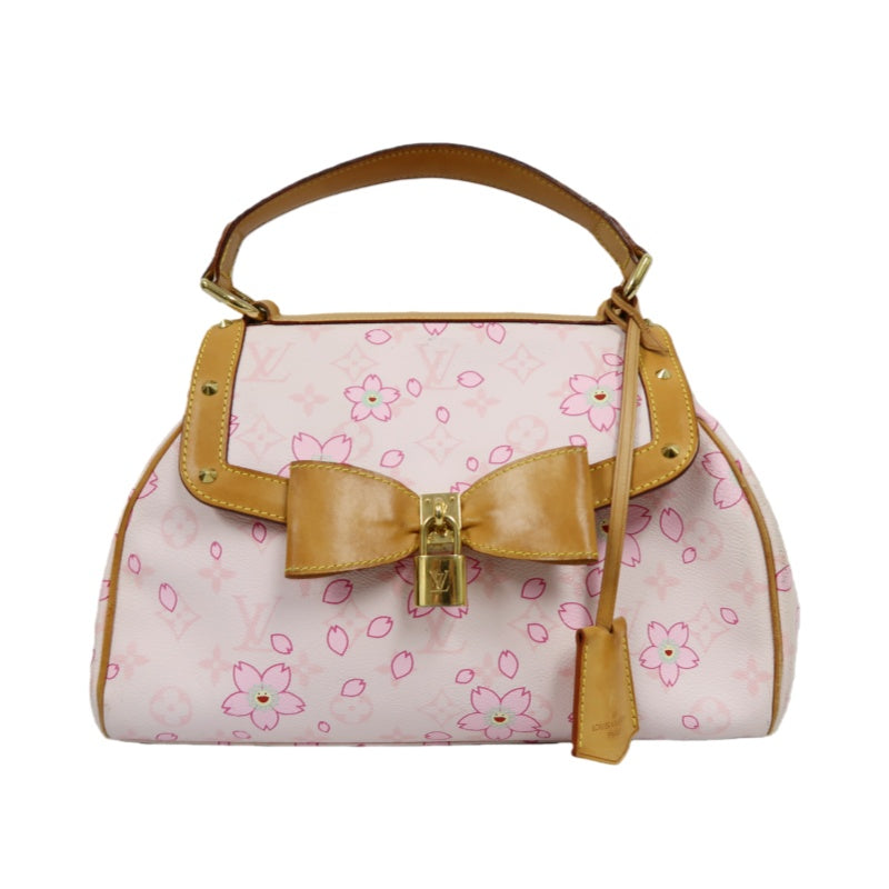 LOUIS VUITTON Monogram Cherry Blossom Sac Retro PM Handbag