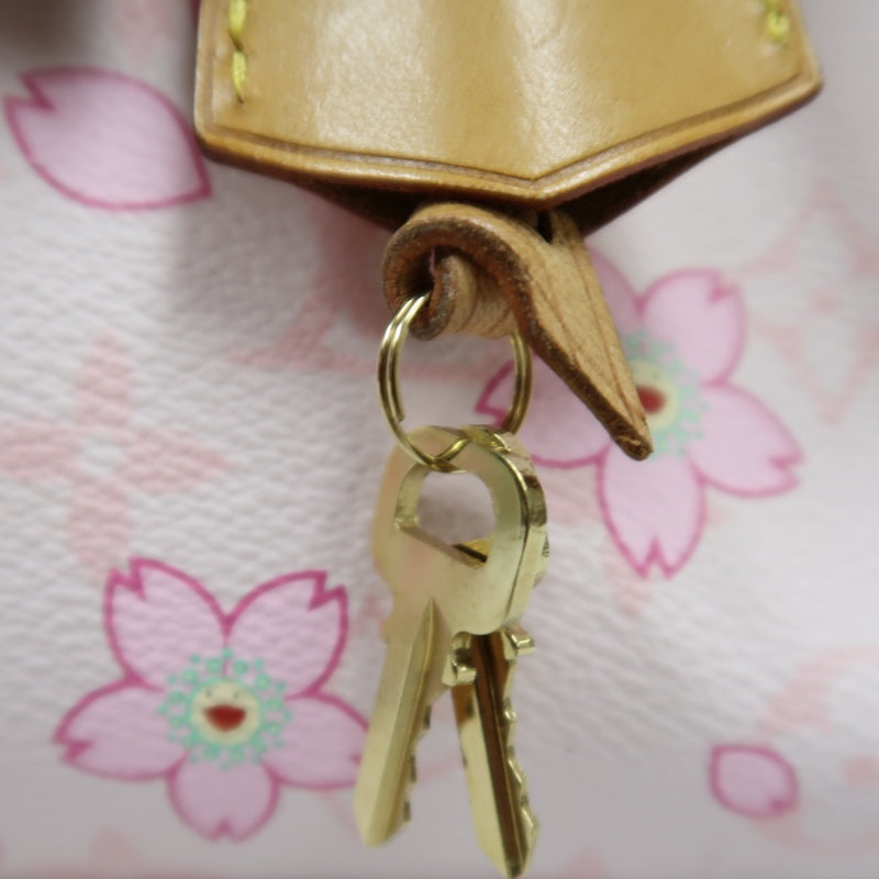 LOUIS VUITTON Monogram Cherry Blossom Sac Retro PM Handbag