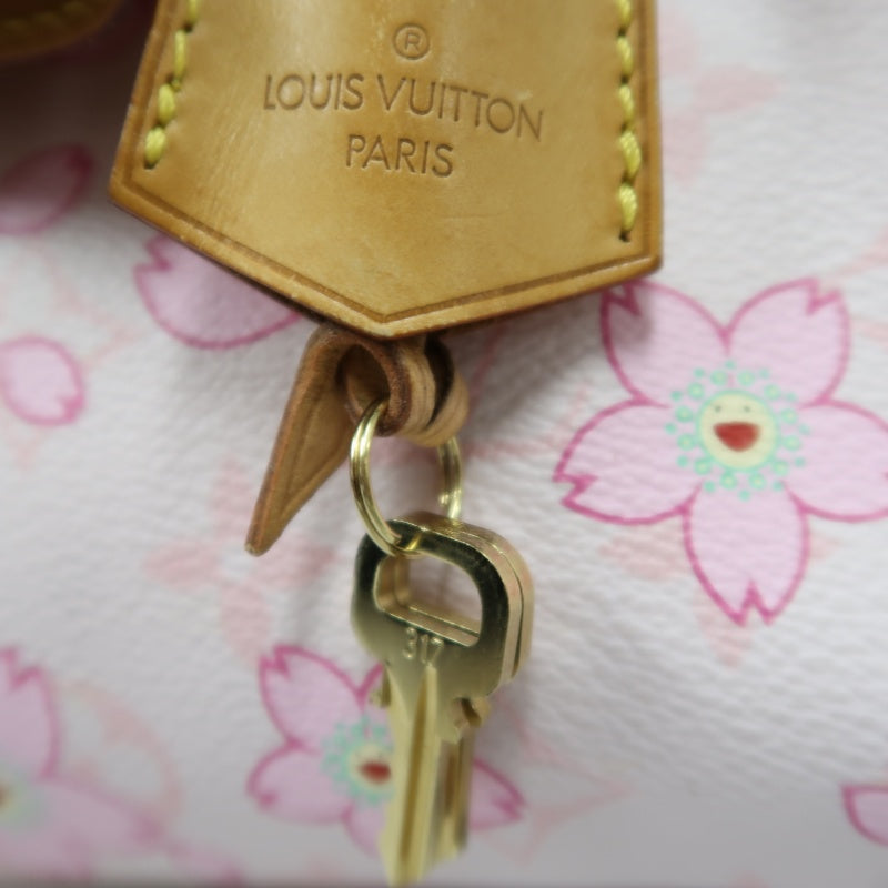 LOUIS VUITTON Monogram Cherry Blossom Sac Retro PM Handbag