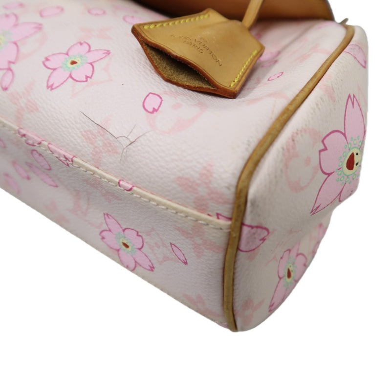 LOUIS VUITTON Monogram Cherry Blossom Sac Retro PM Handbag