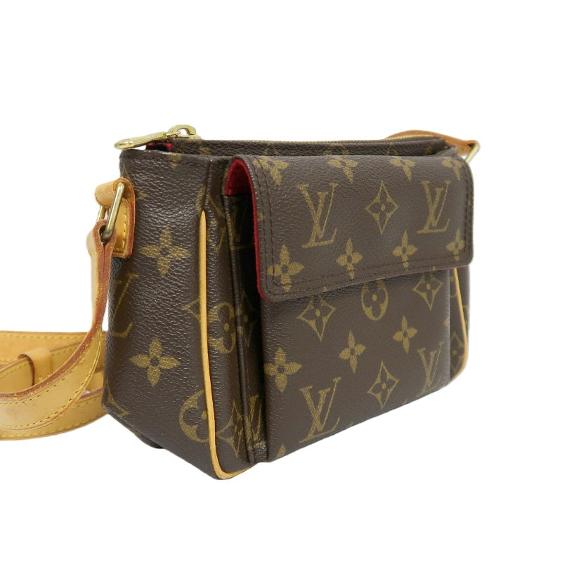 LOUIS VUITTON Viva Cite PM Monogram Shoulder Bag Brown LV Monogram PVC Shoulder and Crossbody Bag