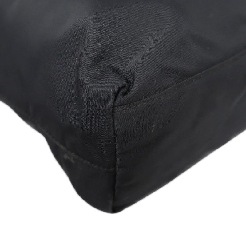 PRADA Re-Edition 2000 Nylon Hobo Shoulder Bag, Black, Silver Hardware