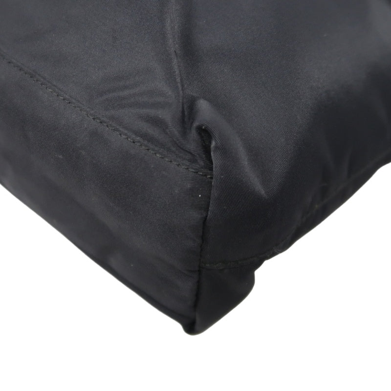 PRADA Re-Edition 2000 Nylon Hobo Shoulder Bag, Black, Silver Hardware