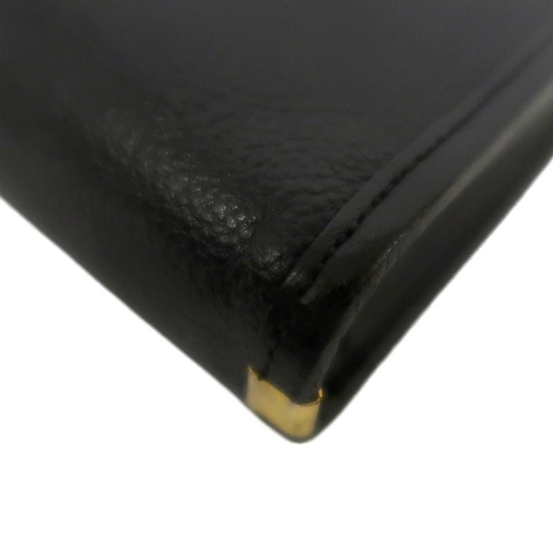 YSL Shoulder Bag Leather Black Gold Hardware YSL Black Calfskin Crossbody Bag