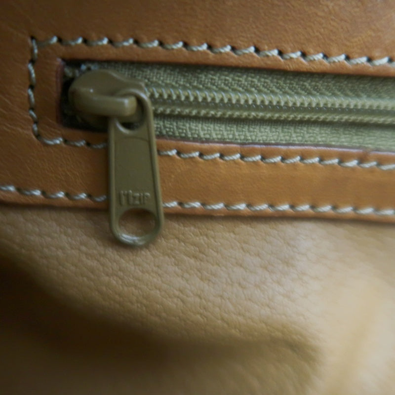 CELINE Macadam Handbag Brown Gold Hardware CELINE Monogram PVC Papillon Handbag